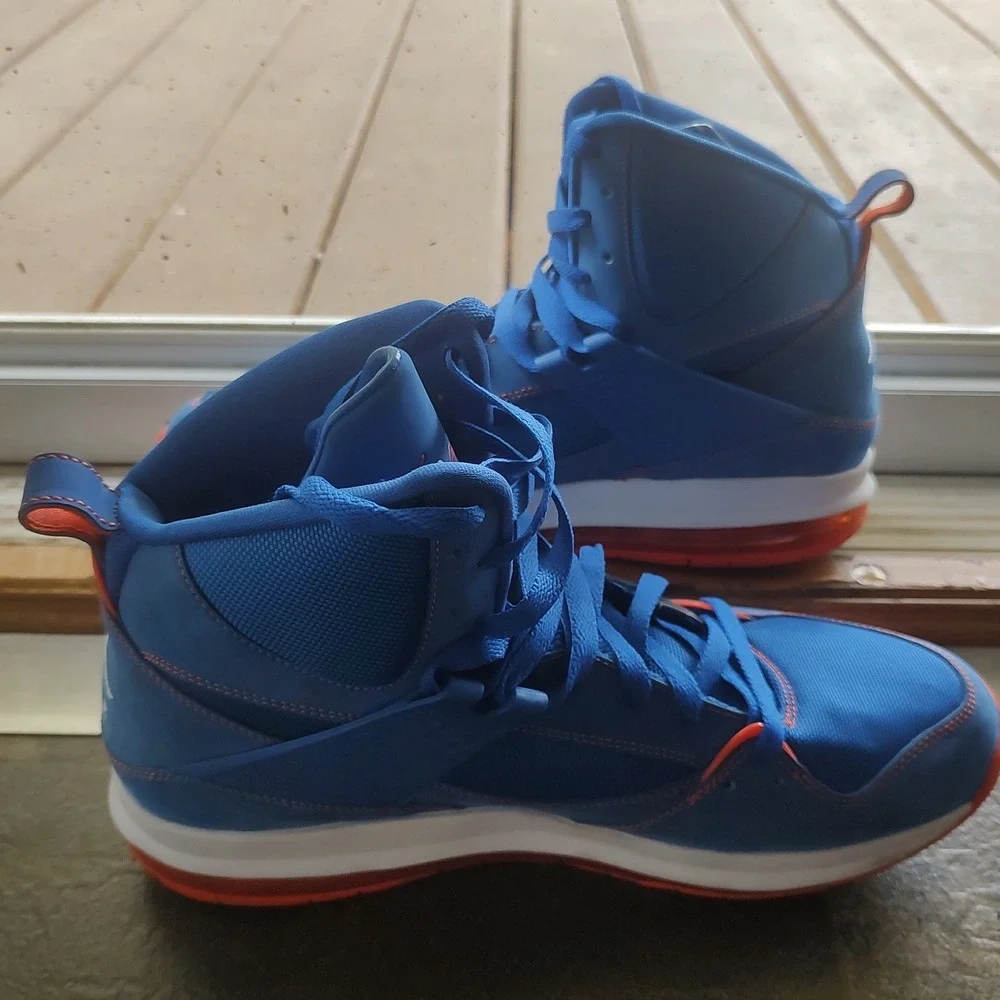 Jordan Flight Origin 2 Mens‎ Sport Blue Team Orange Basketball Shoes 705155-406